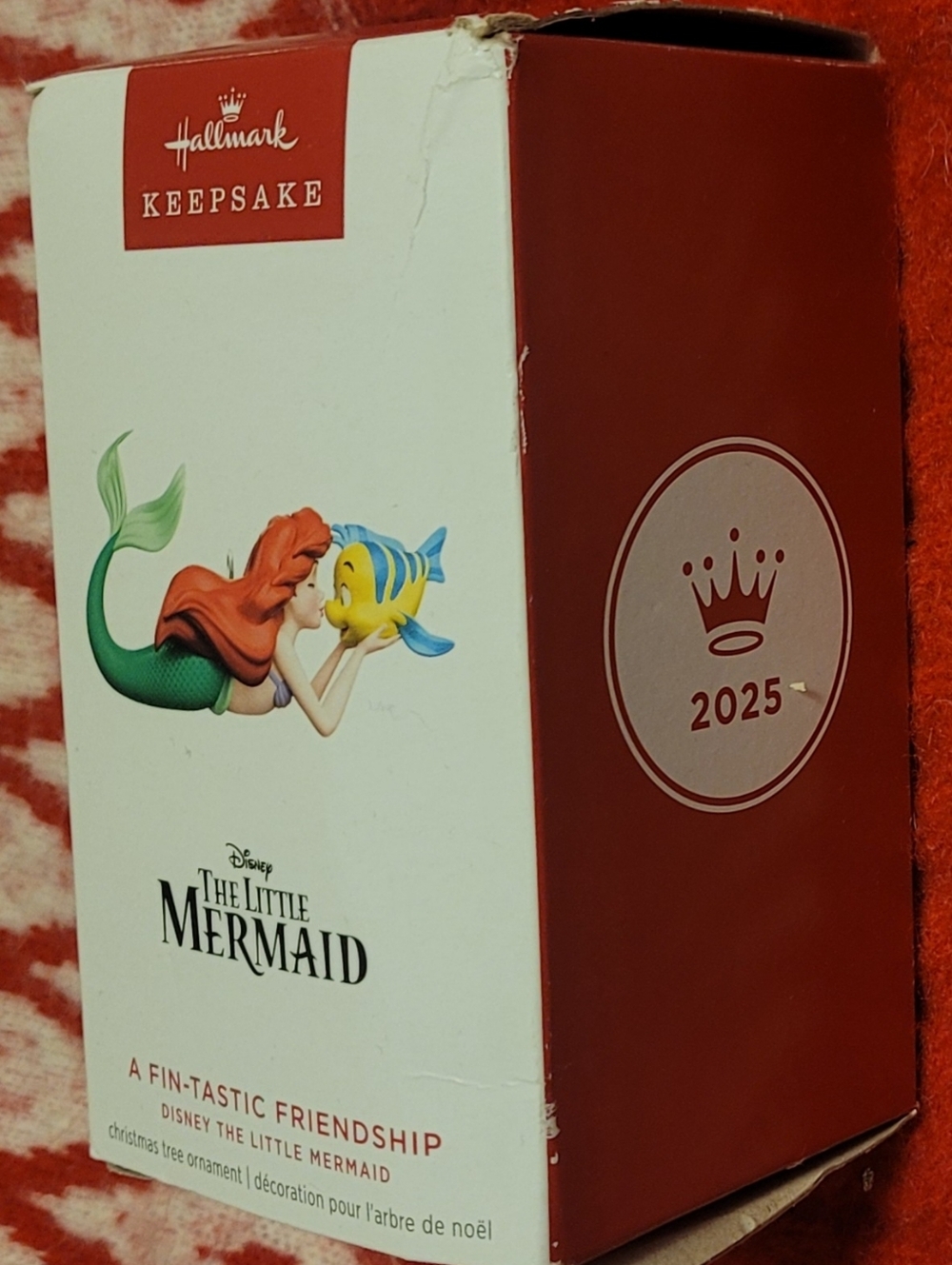 Hallmark Keepsake Disney's The Little Mermaid Ariel & Flounder Ornament 2025 - Picture 2 of 10